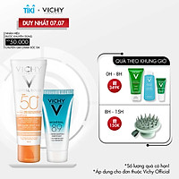 Bộ Kem Chống Nắng (Có Màu) Ngăn Sạm Da Và Giảm Thâm Nám Vichy Capital Soleil Anti-Daskspot