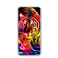 Ốp lưng dẻo cho điện thoại Oppo A5 2020 - 0262 TIGER02 - Hàng Chính Hãng