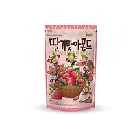 Hạt Hạnh Nhân tẩm Dâu Tây Tom's Farm 210g Hàn Quốc
