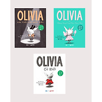 Combo 3 Cuốn Olivia: Olivia cừ khôi + Olivia và những nàng công chúa thiên thần + Olivia cứu tinh của gánh xiếc (Bộ sách Hài Hước Sáng Tạo cho trẻ từ 3-8 tuổi)