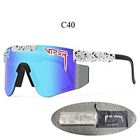 Hố VIPER Ngoài Trời Kính Thể Thao Kính Mắt Đi Xe Đạp UV400 Thời Trang Xe Đạp Xe Đạp Kính Mát Mtb Kính Với Ốp Lưng
