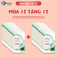 Hộp 12 miếng Mặt nạ tảo biển dưỡng da ẩm mượt Bio Jeju Marine Algae Bio-essence (12m x 20ml)