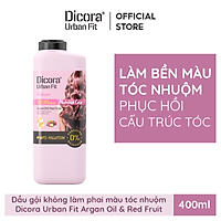 Dầu gội Dicora Urban Fit dành cho tóc nhuộm chiết xuất tinh dầu Argan 400ml