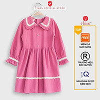 Váy Thu Đông Cho Bé Gái TIHON Cao Cấp Mặc Là Xinh VT0210203