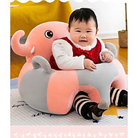 Ghế tập ngồi, ăn dặm hình thú nhồi bông cho bé, trẻ em sơ sinh