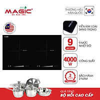 Bếp đôi điện từ cao cấp Malaysia Magic Eco AC210 - Hàng chính hãng