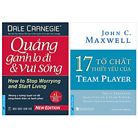 Combo 17 Tố Chất Thiết Yếu Của Team Player + Quẳng Gánh Lo Đi Và Vui Sống (2 Cuốn)
