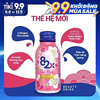 Nước Uống Đẹp Da - 82X The Pink Collagen 1000mg Collagen Peptide, 100ml/Chai Nước Uống Đẹp Da Tràn Năng Lượng Đến Từ Nhật Bản