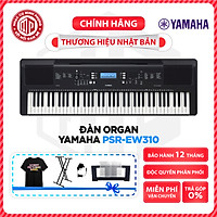 Đàn Organ điện tử/ Portable Keyboard - Yamaha PSR-EW310 (PSR EW310) - Màu đen - Hàng chính hãng