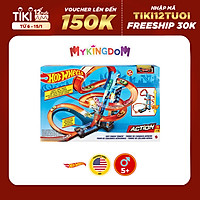 Bộ Đồ Chơi HOT WHEELS Thử Thách Tòa Tháp Trọc Trời Lượn Vòng GJM76