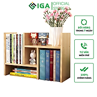 Kệ Sách Để Bàn Cao Cấp Vân Gỗ Sồi