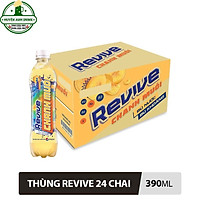 Thùng Revive Chanh Muối 390ml - Thùng 24 Chai