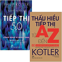 Combo Sách Thấu Hiểu Tiếp Thị Từ A Đến Z + Tiếp Thị 5.0 (Bộ 2 Cuốn)