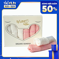Khăn sữa sợi tre Organic