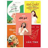 Combo Tuyển Tập Sách Vãn Tình: Không Sợ Chậm Chỉ Sợ Dừng + Lấy Tình Thâm Mà Đổi Đầu Bạc + Không Tự Khinh Bỉ Không Tự Phí Hoài + Khí Chất Bao Nhiêu, Hạnh Phúc Bấy Nhiêu + Bạn Đắt Giá Bao Nhiêu? (Bộ 5 Cuốn)