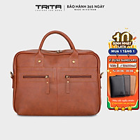 Cặp công sở da thời trang đa năng TRITA TCA1 nhiều màu (Dài 39cm x Rộng 10cm x Cao 28cm)