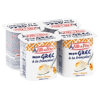 Sữa chua Elle&Vire lên men Hy Lạp vị mật ong 125g