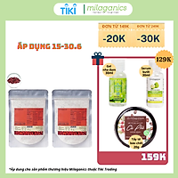Combo 2 Bột Đậu Đỏ Millaganics (200g/ Túi)
