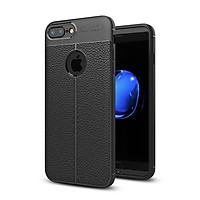 Ốp lưng silicon dẻo giả da Auto Focus cao cấp dành cho iPhone 7 Plus - Hàng chính hãng