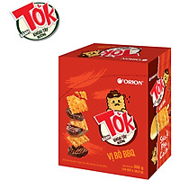 Bánh Khoai Tây Nướng Tok Vị Bò BBQ (Hộp 10 Gói x 38,5g)