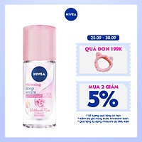 Lăn Ngăn Mùi Nivea Serum Trắng Mịn Hương Hoa Hồng Hokkaido (40ml) 85301