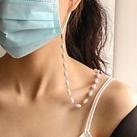 Hanging Rope Anti-lost Simple Style Pearl Chain for Glasses Mask