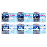 Combo 6 hộp bông tẩy trang Silcot (82 miếng/hộp)