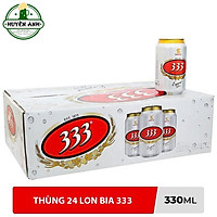Bia 333 Lon 330ml - Thùng 24 Lon