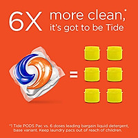 VIÊN GIẶT TIDE PODS HE LAUNDRY DETERGENT PODS 42 VIÊN (MẪU MỚI NHẤT)