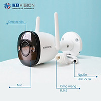 CAMERA KBVISION IP WIFI NGOÀI TRỜI KN-B21F HÀNG CHÍNH HÃNG