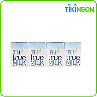 Lốc 4 hộp Sữa Tươi Tiệt Trùng Có Đường TH True Milk 110ml