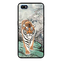 Ốp Lưng in cho Oppo A1K Mẫu Nền Hổ Mẫu 3 - Hàng Chính Hãng