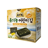 Rong biển hữu cơ ăn liền cho bé Alvins 20g (Hàn Quốc)