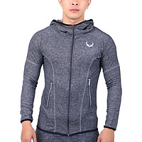 Áo Khoác Tay Dài Tập Gym Nam Unique Apparel AKTDY - Xám Chì
