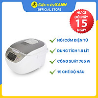 Nồi cơm điện tử Panasonic SR-CX188SRA 1.8 lít - Hàng chính hãng
