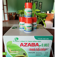Thuốc trừ sâu_ Azaba 0.8 EC_Phá tổ sâu_ Bio Agritech_chai 25ml