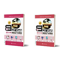 Combo 2 cuốn  Bứt Phá Điểm Thi Môn Ngữ Văn 1 và 2 ( tặng kèm iring siêu dễ thương như hì