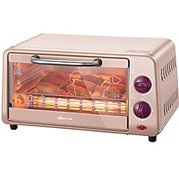 Lò nướng điện Bear 10L DKX-A09A1 tinh tế và nhỏ gọn điều khiển nhiệt độ miễn phí các ống trên và dưới được làm nóng cùng lúc