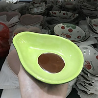 Bát Đĩa Quả Bơ Tô Sứ Ăn Cơm, Ăn Mì, Decor Dễ Thương