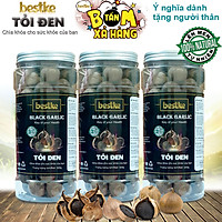 Tỏi đen bestke black garlic manufacturer set 3 hộp, mỗi hộp 500g