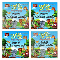 Combo 4 Cuốn 365 Chuyện Kể Loài Vật Vui Nhộn – Song Ngữ Anh – Việt