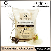 Gạo sạch còn cám GUfoods (gạo xát dối) (1kg)