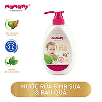 Chai Nước rửa bình sữa & rau quả Mamamy 600 ml