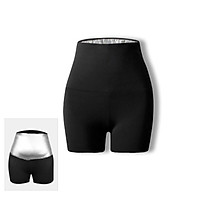 Phụ nữ Xông hơi Mồ hôi Quần nhiệt kiểm soát chất béo Legging Body Shapers Nóng Thể dục Kiểm soát độ căng Quần lót Eo Slim Quần short Tập luyện