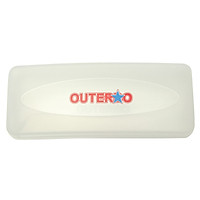 OUTERDO PVC Sunglasses Case Clip on Glasses Box Protector Goggle Case Portable Hard Case Box 22.8 * 7.9 * 58.3 in