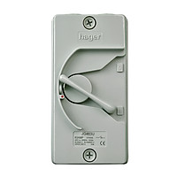 Isolator - Cầu dao cách ly loại 3 cực + Ngắt trung tính 63A IP66 JG463U Hager