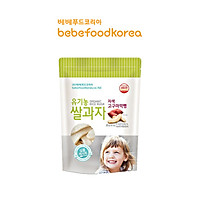 Bánh gạo ăn dặm hữu cơ cho bé Bebefood Hàn Quốc (Táo/Lê/Bí Đỏ/Khoai lang tím)