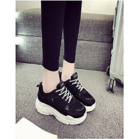 Giày sneakers nữ độn đế cao cấp chống trơn