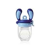 Túi Nhai Chống Hóc Silicone Ăn Thịt Cá Rau Củ Xay Nhuyễn Kidsme Blue Bé Từ 6 Tháng