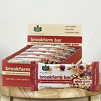 Thanh dinh dưỡng Brookfarm Whole grains bar (C)- Hộp 12 thanh